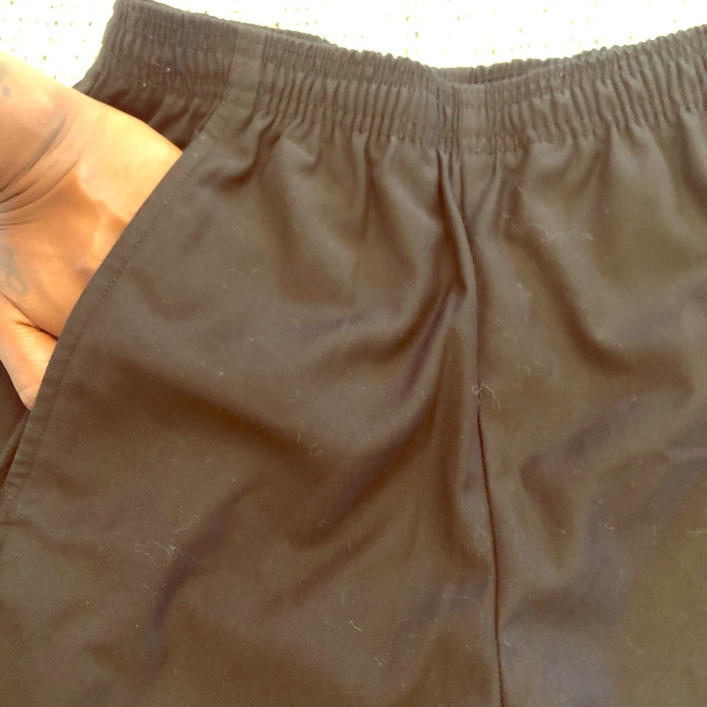 OAK ankle slacks with cinched ankles